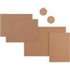 florence by mills Florence Biglietti 50x e Buste Postali 50x di Colore Kraft (Marrone) - Papercraft - Biglietti e Buste Semplici per i Tuoi Accessori per la Creazione di Biglietti e per lo Scrapbook - Pieghevoli