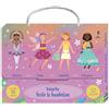 Usborne Publishing Libro - Fiona Watt - Valigetta Vesto Le Bamboline. Con Adesivi. Ediz. Illustrata