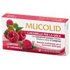 Farmaderbe - Mucolid Bronc - Caramelle Emollienti alla Lumaca e Lampone - 24 Pezzi