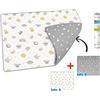 SPORT ONE Tappeto Arrotolabile Morbido - Animali e stelline - Cm 200x150