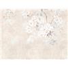Livingwalls Carta da parati fotografica 399191 con motivo floreale in beige, crema, grigio, 3,71 m x 2,80 m, made in Germany