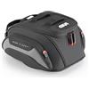 GIVI Borsa da Serbatoio Moto EASY01 Tanklock 6L con Copertura Antipioggia, Sistema M.O.L.L.E. e Cable Port - Nero