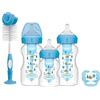 Dr. Brown's Natural Flow Options+ - Set regalo per biberon anti-colica, colore: blu