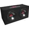 Renegade EvoTuning Subwoofer Doppio Sub in Cassa Reflex 2 Sub da 25 cm 1000W Renegade RXV 1002