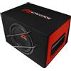 Renegade EvoTuning Box Subwoofer Sub in Cassa da 25cm Attivo Amplificato Renegade RXV1000A 400W Max