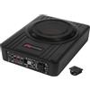Renegade EvoTuning Subwoofer Amplificato Sotto Sedile da 20 cm 200W Renegade RS800A +Telecomando