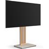 FITUEYES Supporto TV da Pavimento per 32 - 65 Regolazione Angolo ± 30° Porta TV da Terra Mobile Portata Massima 40 kg Massimo VESA 400 * 400mm Serie ZEN