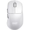 Xtrfy CHERRY XTRFY M64 Pro Wireless, Mouse da Gioco Ultraveloce, 2,4 GHz, Ottimizzato per esports, Mouse 8K, Forma Ergonomica Piatta Davanti, Bianco