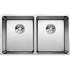 Blanco 522981 | Lavello da cucina in acciaio inossidabile ANDANO 340/340-IF | Colore : acciaio inossidabile