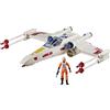 Star Wars Hasbro, Epic World of Action, Force Strike Ala-X di Luke Skywalker, Include Action Figure di Luke Skywalker da 10 cm, Ottima Idea Regalo, per Bambini e Bambine dai 4 Anni in Su