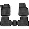 ELEMENT Set di Tappetini Auto in Gomma TPE 3D per JEEP Grand Cherokee | IV (WK2) | 2011-2020 | Tappetini Auto Originali 100% Adatti, Gomma Auto Universali Resistanti