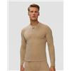 X-Bionic Maglietta A Maniche Lunghe Termoattiva Da Uomo X-bionic Mightywool Shirt Ls Beige