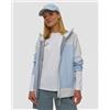 Mammut Giacca Hardshell Donna Mammut Ducan Hs Hooded Jacket Argento-blu