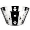Alessi Portafrutta Girotondo in Acciaio Traforato D 23 Cm - Fruttiera Design Elegante