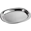 Alessi Piatto da Portata in Acciaio Lucido 30 x 24 Cm - Vassoio Elegante per Servizio Tavola