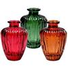 Ad Trend Vaso in Vetro Josh D 7 Cm H 10,5 Cm - 3 Colori Assortiti Bomboniera Elegante 1 Pz