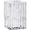 Ad Trend Portacandela in Vetro 4 x 4 Cm H 6 Cm - Ideale Bomboniera ed Eventi