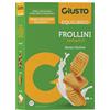 Giusto senza glutine frollini semplici 250 g