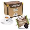 Caffè Borbone 200 Capsule Caffè Borbone Don Carlo Decaffeinato compatibili Lavazza Modo Mio