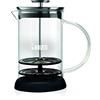 Bialetti 0004410 Cappuccinatore, Nero/Trasparente