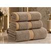 B O S A L O N I Set BOSALONI HOME Asciugamani Bagno 3 Pz - Composto da 1x Asciugamano Viso 70x140 cm + 2x Asciugamani Bidet 35x75 cm, Cotone 100% Morbido e Ultra Assorbente, Doccia, Viso, (Grigio Scuro)