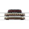 PIKO 58142 Zug-Set Diesellok BR 221 TEE Merkur DB Ep.IV ++ DIGITAL SOUND