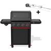 WEBER Barbecue A Gas Spirit® EPX-435R Stealth® Edition Con Girarrosto Total Black
