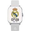 Real Madrid RM2005-10 Orologio intelligente ufficiale bianco, compatibile con Android e iOS, bianco, Bianco