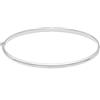 LUXURY MILANO Bracciale in oro bianco rigido