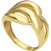 LUXURY MILANO Anello multifilo in oro giallo