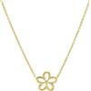 LUXURY MILANO Collana luxury milano in oro giallo 9kt con pendente a fiore