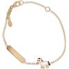 LUXURY MILANO Bracciale bimbo in oro con cavallo