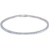 LUXURY MILANO Bracciale tennis in oro bianco