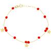 LUXURY MILANO Bracciale bimba stelle in oro giallo