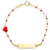 LUXURY MILANO Bracciale bimbo in oro giallo 9 kt