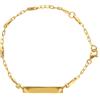LUXURY MILANO Bracciale bimbo in oro giallo 18 kt