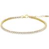 LUXURY MILANO Bracciale tennis in oro giallo 9 kt