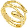 LUXURY MILANO Anello da donna in oro giallo 18 kt