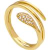 LUXURY MILANO Anello da donna in oro giallo 18 kt