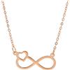 LUXURY MILANO Collana da donna in oro rosa 9 kt