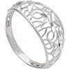 LUXURY MILANO Anello da donna in oro bianco 18 kt