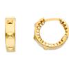 LUXURY MILANO Orecchini da donna in oro giallo 18 kt