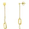 LUXURY MILANO Orecchini da donna in oro giallo 18 kt