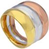 LUXURY MILANO Anello in oro 18kt a tre colori