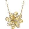 LUXURY MILANO Collana in oro con fiore
