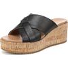 Vionic Sandali da donna Dawn con zeppa, Pelle di vitello., 39 EU