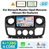 StarTech Autoradio CarPlay Android per Viano/Vito 2010-2015 - Touchscreen 2-DIN da 25,4 cm - 4 GB + 128 GB - GPS, FM, Wi-Fi - 1024x600 - Arancione