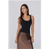 Tezenis Body Con Reggiseno Spalla Larga Natural Lifting 2 In 1 Donna Nero