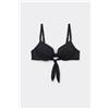 Tezenis Bikini Push-up Leggermente Imbottito Micro Riciclata Donna Nero