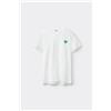 Tezenis T-shirt Cotone Girocollo Con Ricamo Bimba Bambina Bianco